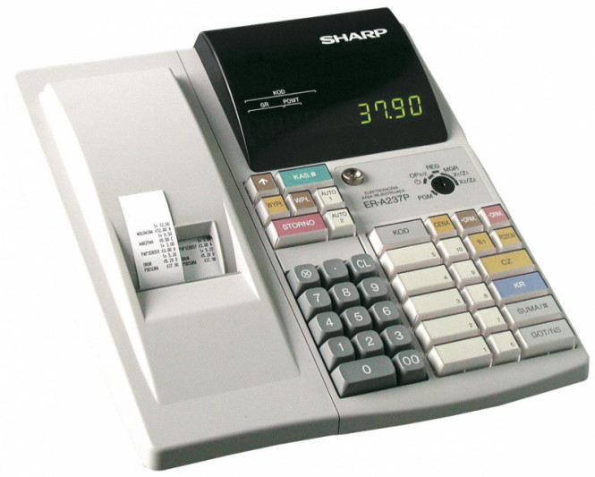 ZESTAW DO ODNOWY KASY SHARP ER-A237P -  Kasy i drukarki fiskalne  -  Kasy fiskalne 