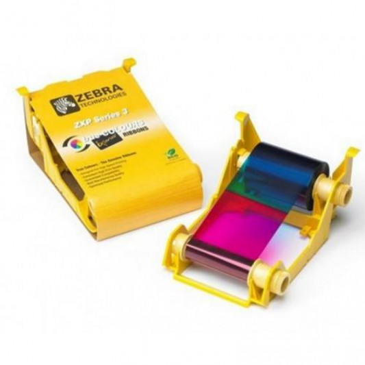 Taśma kolorowa YMCKO do ZEBRA ZXP 3 -  Materiały eksploatacyjne  -  Do drukarek kart plastikowych 