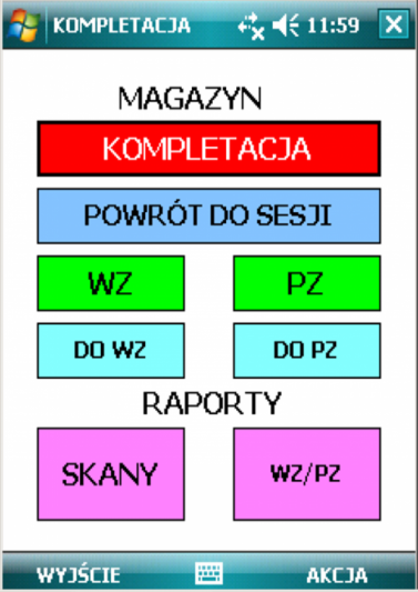 WINBOX - Oprogramowanie modułowe -  Kolektory danych  -  Aplikacje kolektorowe 