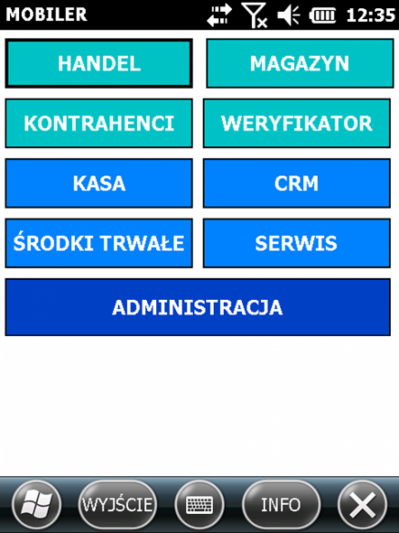 MOBILER - Sprzedaż mobilna -  Kolektory danych  -  Aplikacje kolektorowe 
